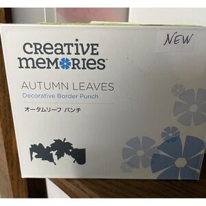 Creative Memories Autumn Leaves Decorative Border Punch Scrapbooking New